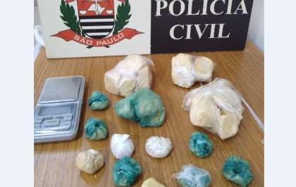 Dise apreende pasta base de cocaína que seria de adolescente