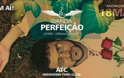 Andradina recebe Show de Banda Cover da Legião Urbana