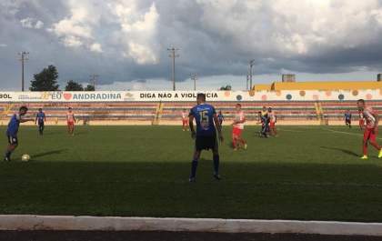 Andradina vence a quarta seguida e é vice-líder do grupo na Segunda Divisão