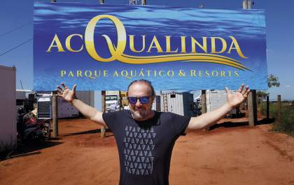 Acqualinda entra em obras de terraplanagem&nbsp;