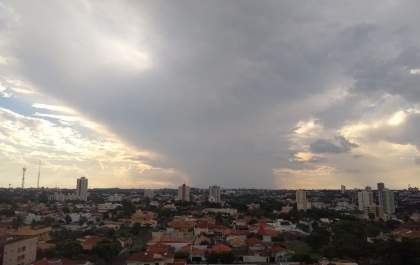 Tempo deve permanecer instável nesta semana e temperatura diminui