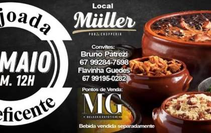 4º Feijoada beneficente acontece neste domingo