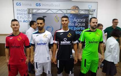 Samar apresenta nova camisa do Real Madruga com patrocínio máster