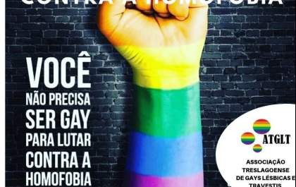 ATGLT fará panfletagem alusiva ao Dia Internacional contra a Homofobia