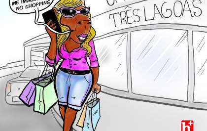 Shopping: Capitu já está no clima
