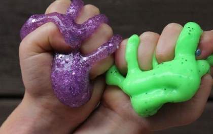 Atenção mamães:Slime pode causar intoxicação