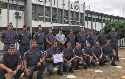 CPI-10 homenageia policiais militares de Birigui e Araçatuba