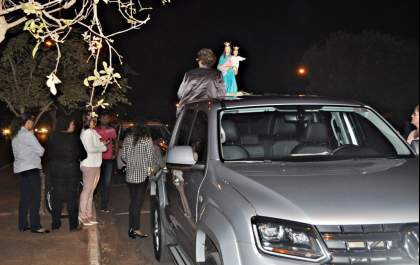 Carreata marca comemoração à Nossa Senhora Auxiliadora; fotos