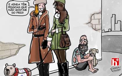 Frio: Coração gelado