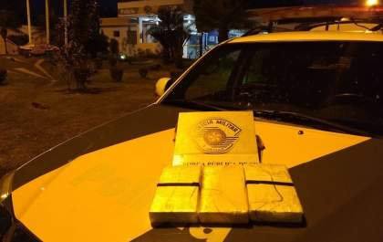 TOR prende passageiro de ônibus com 3,2 quilos de cocaína