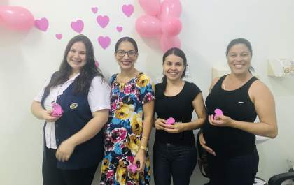 Gestantes de Nova Independência participam de curso