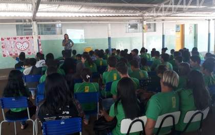 Conselho Tutelar realiza palestra em Escola no Distrito de Arapuá