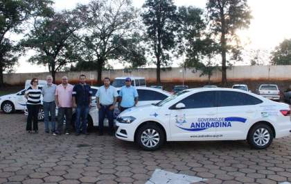 Saúde recebe quatro veículos novos em Andradina