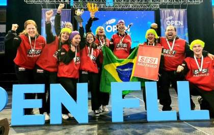 Alunos de Birigui representam região em torneio de robótica&nbsp;