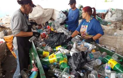 Mais de 1 tonelada de reciclável é recolhida no Campeonato de Motocross