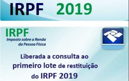 Receita abre consulta a 1º lote de restituição do IR 2019
