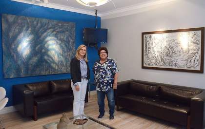 Lena Maia expõe na Câmara de Araçatuba