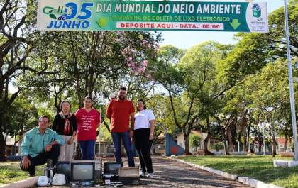 Campanha de coleta de lixo eletrônico fecha Semana do Meio Ambiente