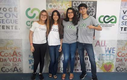 Equipe CEA orgulhosa dos resultados dos alunos do Ensino Médio