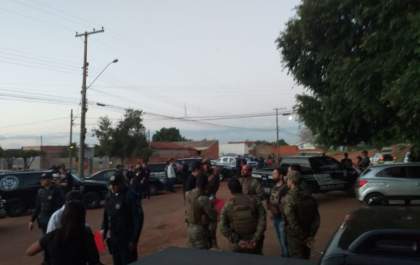 Polícia realiza megaoperação em Três Lagoas