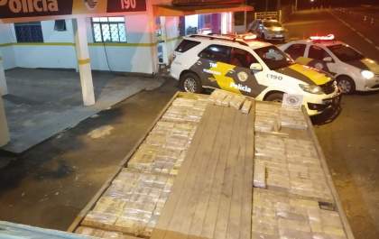 Polícia Rodoviária apreende nova carga de maconha em Castilho