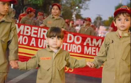 Três Lagoas 104 Anos: Confira alguns lances do desfile cívico militar