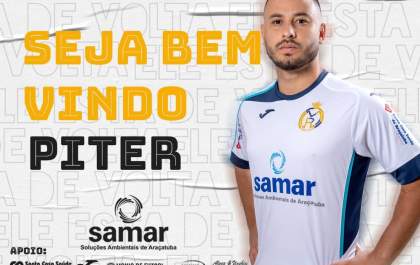 Real Madruga anuncia retorno de Piter para o segundo semestre