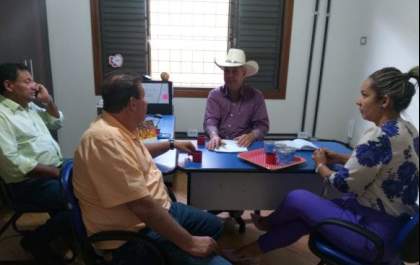 Em reunião com Guerreiro, Eduardo Rocha conversa sobre infraestrutura para TL