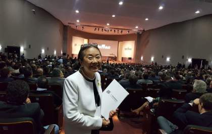 Tamiko participa de seminário de gestores públicos no Palácio dos Bandeirantes