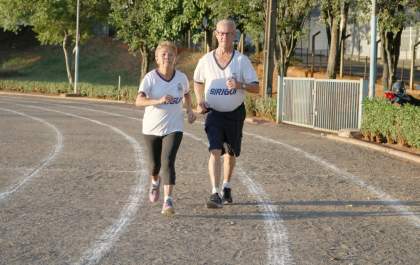 87 anos com disposição e medalhas