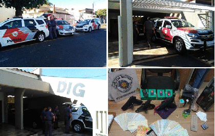 Policia recupera cheques e dinheiro roubados em assalto