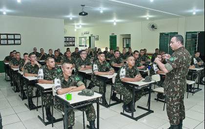 Exército faz visita de orientação técnica ao Tiro de Guerra de Andradina