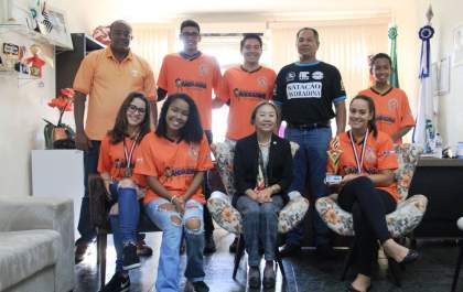Natação Feminina de Andradina é campeã estadual nos Jogos da Juventude