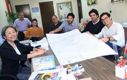 Tamiko recebe empresários que vão investir em novo loteamento