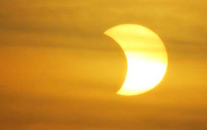 Hojemais Araçatuba registra imagens do eclipse solar