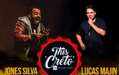 Dupla faz apresentação de stand up em Birigui