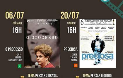 Cine Debate traz o melhor do cinema para a programação dos festejos de Andradina