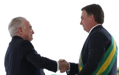 'Devemos, em parte, acordo entre Mercosul e UE a Temer', diz Bolsonaro