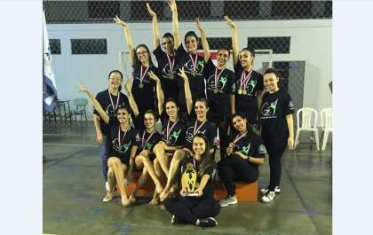 Araçatuba é campeã da Ginástica Rítmica nos Jogos Regionais