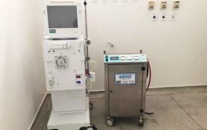 Santa Casa recebe equipamentos de diálise para UTI