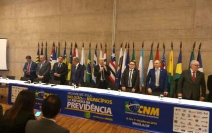 Prefeitos buscam apoio em favor da inclusão dos municípios na reforma