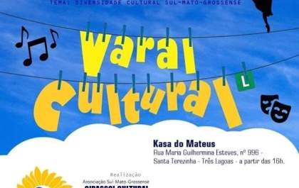 Tarde de domingo será de Varal Cultural na Kasa do Mateus