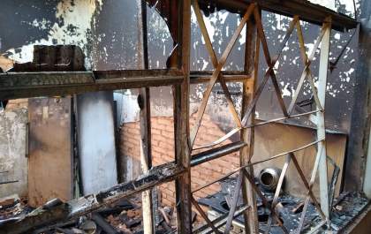 Idosa morre em incêndio na casa dela no Industrial