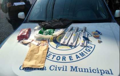 Homem é preso pela Guarda Municipal após furtar mercadorias em 4 lojas