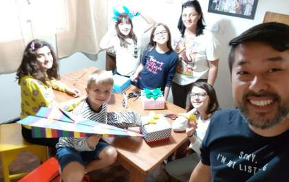 Curso de Origami é ministrado na Casa de Papel