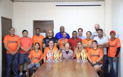 Tamiko recebe técnicos andradinenses destaques nos 63º Jogos Regionais
