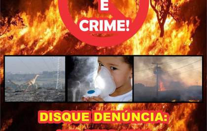 Queimadas podem gerar multas, além de ser crime ambiental alerta fiscalização do Governo de Andradina
