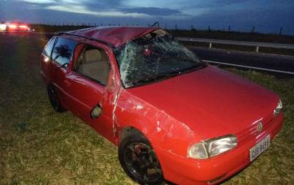 Motorista é preso após capotar carro com crianças na Rondon