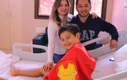 Crianças internadas ganham fantasias no Hospital Unimed Araçatuba