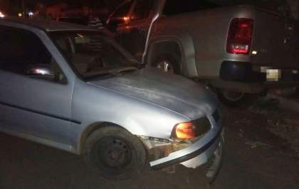 Homem sem CNH e embriagado é preso após provocar acidente no Centro